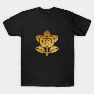 Gold Tachibana Kamon T-Shirt